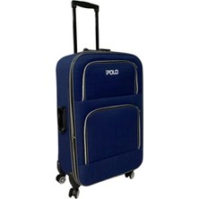 Karizma Polo Ultra Hafif -4 Tekerli-Körüklü-Su Geçirmez Kumaşdan Büyük Boy Valiz 75 cm