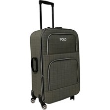 Karizma Polo Ultra Hafif -4 Tekerli-Körüklü-Su Geçirmez Kumaşdan Büyük Boy Valiz 75 cm