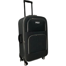 Karizma Polo Ultra Hafif -4 Tekerli-Körüklü-Su Geçirmez Kumaşdan Büyük Boy Valiz 75 cm