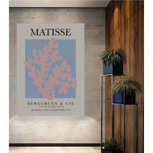 Teona Ahşap Dekoratif Ahşap Dikdörtgen Tablo Matisse Afis