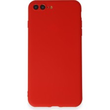 Mobify iPhone 8 Plus Kılıf Ince ve Esnek Yapılı Air Softy Premium Silikon Kapak