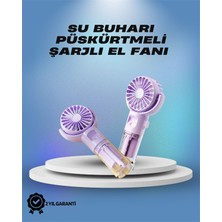 AK-SA-STR Su Sisi Püskürtmeli Taşınabilir El Fanı – Çocuk ve Öğrencilere Uygun, Kamp ve Seyahat Için