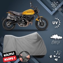 ULTRASHOP Ducati Scrambler 1100 Pro Su Geçirmez Motosiklet Brandası Dış Mekan Motosiklet Örtüsü