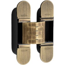 System Gizli Menteşe 130X30 mm Antik Saten Renk