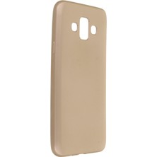 Mobify Samsung Galaxy J7 Duo Kılıf Ince ve Esnek Yapılı Air Softy Premium Silikon Kapak