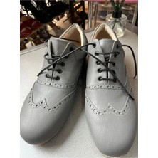 Bitangosu Gri Brogue Erkek Yeni Rahat Kalıp Dans Ayakkabısı, Klasik Zarafeti Modern-Hafif-Tango, Dans ve Salon