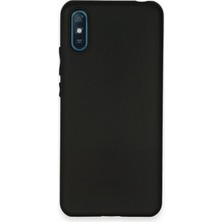 Mobify Redmi 9A Kılıf Ince ve Esnek Yapılı Air Softy Premium Silikon Kapak