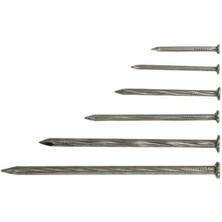 Orallar Çelik Beton Çivi 100 mm - Kanallı 100 Adet Seti Bağlantı