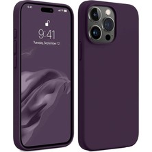 Mobify iPhone 15 Pro Max Kılıf Ince ve Esnek Yapılı Air Softy Premium Silikon Kapak