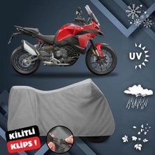 ULTRASHOP Ducati Multistrada V2  Su Geçirmez Motosiklet Brandası Dış Mekan Motosiklet Örtüsü