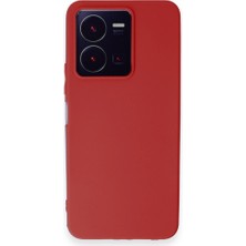 Mobify Vivo Y22S Kılıf Ince ve Esnek Yapılı Air Softy Premium Silikon Kapak
