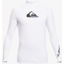 Quiksilver All Time Ls Erkek Beyaz Lycra