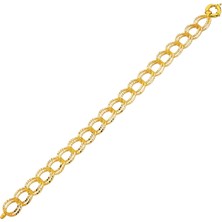 Oroline Kuyumculuk 14 Ayar Altın Çift Samanyolu Bileklik