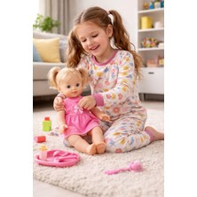 Zuzunga Kız Çocuk Flower Desenli 8 - 13 Yaş Pijama Takımı
