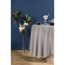 Elart Dream Masa Örtüsü Dertsiz Yuvarlak (160X160 Cm) Taş