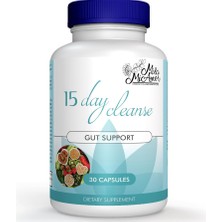 15 Day Cleanse - Gut And Colon Support - Advanced Gut Cleanse Detox For Women & Men 30 Caps
