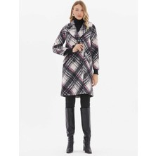 Selen Siyah Kadın Kaban 25KSL9538