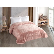 Bella Home Kristal Çift Kişilik Düz Renk Battaniye - 220X240 cm - Orijinal Kutulu