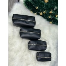 Shiny Date 4 Lü Makyaj Çantası Organizer