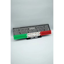 Plakam54 Italya Kişiye Özel Isimli Pleksi Araba Plakalığı