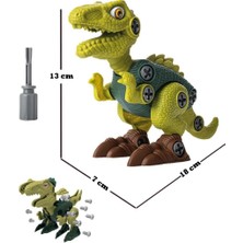 Kiddico Toys Vidalı Söktak Dinazor Oyuncağı