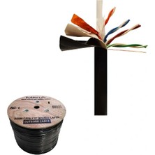 BT Teknik 305 Metre / 0.57MM Cat6 Ftp Çift Katmanlı Dış Ortam Internet Kablosu