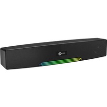 Novytech Lecoo DS109 Bluetooth/aux/tf Kart/usb 10W Soundbar Taşınabilir Stereo Masaüstü Tv Hoparlör