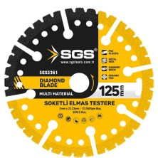 Sgs Çok Amaçlı Multı-Materıal Elmas Kesme Diski 125 mm SGS2361