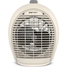 Zenon Fanlı Isıtıcı - Bej - 2000 Watt