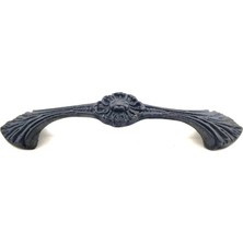 BT Teknik Antika Tarz Dekoratif Pirinç Göz Mobilya Kulbu - 21X127 Mm, Oksit