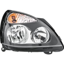 Ayfar Far Motorlu Sağ (Siyah Çerçeveli) Renault Clıo (01-05)