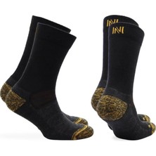 Norfolk Leonardo Copper Bakır Telli Ince Merinos Yünlü Yastıklı Outdoor Antibakteriyel Yürüyüş Çorabı 2 Çift