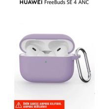 Nezih Case Huawei Freebuds Se 4 Anc Uyumlu Silikon Yumuşak Kulaklık Kılıfı