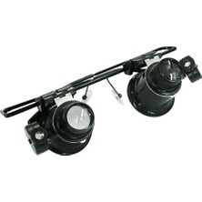 BT Teknik -Gözlük Model Çıft LED Aydınlatma ,saat Onarımı Için Harika Büyüteç