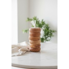 Yazıcı 6'lı %100 Bambu Sosluk Çerezlik / Kahvaltılık Çok Amaçlı Bambu Kase