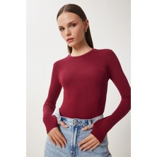 Parmak Geçmeli Bluz