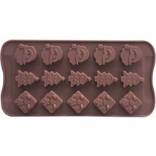 Epinox Pastry Çikolata Kalıbı - Silikon - Çam (CMA-20)