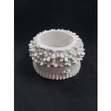 UltraNova Şık Çiçekli Saksı 11X6CM, Ev ve Ofis Dekoru Için Renkli Tasarım