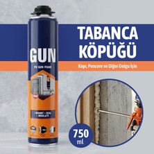 Nzb Köpük Tabancasına Uygun Kapı Pencere Montajı Için 750 ml Pu Köpük