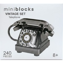 Ctoys Mini Block Vintage Set Telephone SKB8217