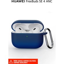 Nezih Case Huawei Freebuds Se 4 Anc Uyumlu Silikon Yumuşak Kulaklık Kılıfı