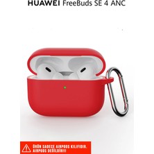 Nezih Case Huawei Freebuds Se 4 Anc Uyumlu Silikon Yumuşak Kulaklık Kılıfı