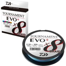 Daiwa Tournament Evo+ 8b 300MT Multicolor Ip Misina