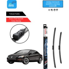 Vw cc Uyumlu 2008-2011 Bosch Aerotwin Araca Özel Ön Silecek Takımı 600-475MM