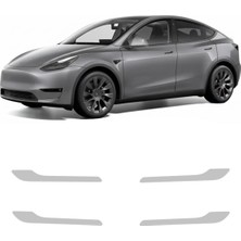 Fit PPF Tesla Model Y 2021 Kapı Kolları , Hazır Kesim, 210 Mikron Ppf Tpu, Şeffaf Boya Koruma Filmi