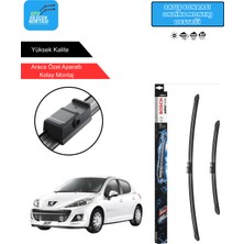 Peugeot 207 Uyumlu 2007-2012 Bosch Aerotwin Araca Özel Ön Silecek Takımı 650-425MM