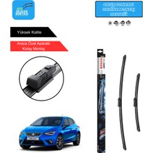 Seat Leon Uyumlu 2018-2024 Bosch Aerotwin Araca Özel Ön Silecek Takımı 650-400MM