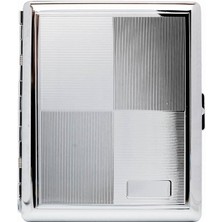 Silvio Monetti Kare Desen Metal Tabaka