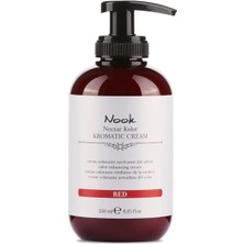 Nook Nectar Kolor Kromatic Renk Canlandırıcı Maske 250ml – Red | Kırmızı/Kızıl Yansımalı Pigmentli Cila