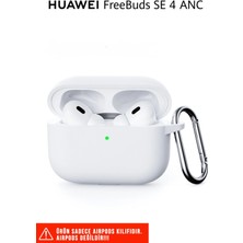 Nezih Case Huawei Freebuds Se 4 Anc Uyumlu Silikon Yumuşak Kulaklık Kılıfı